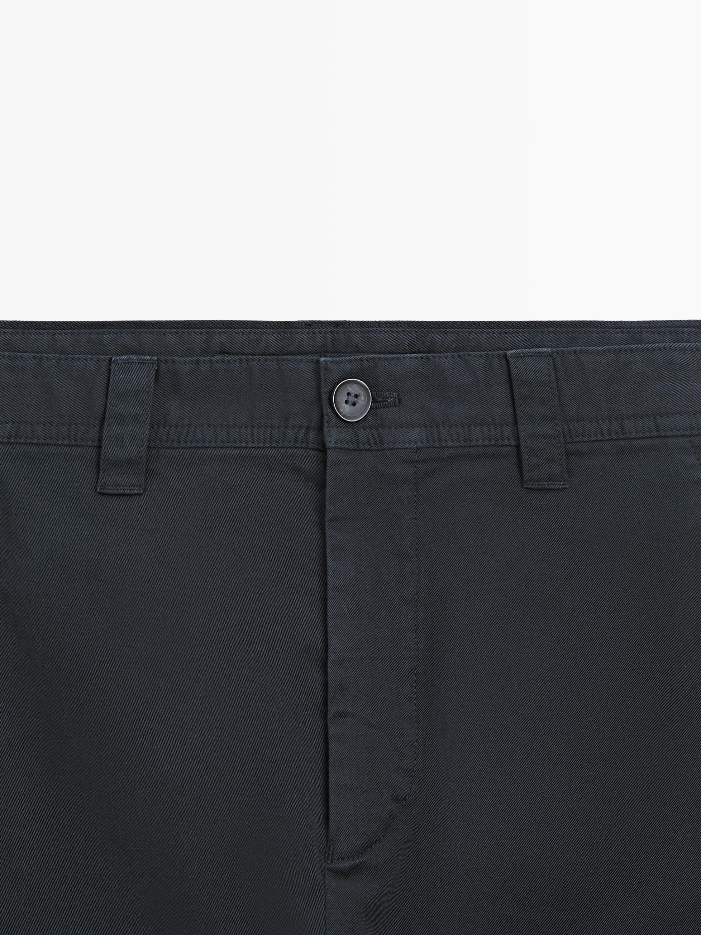 Pantalon relaxed fit en coton